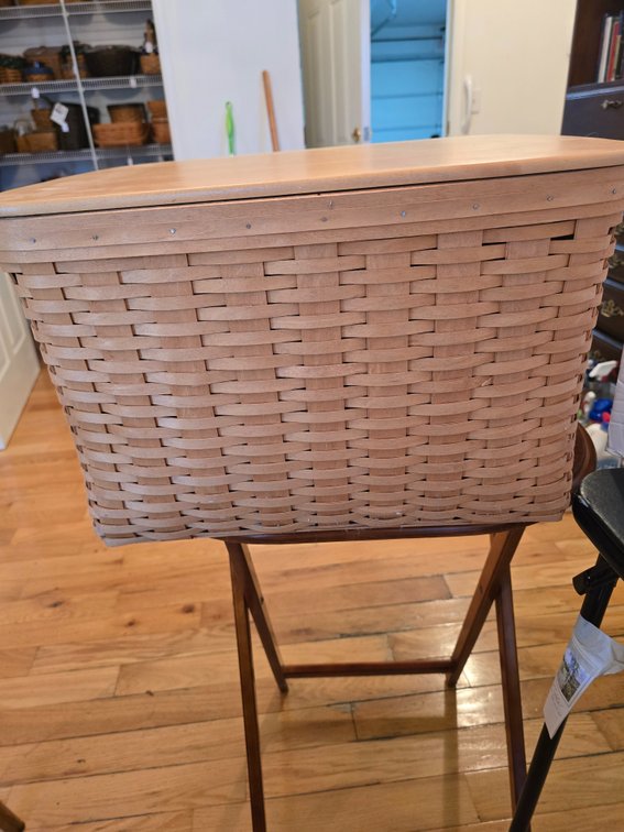 Longaberger sq. SERVE IT UP HOSTESS TRAY BSK. Basket with protector liner