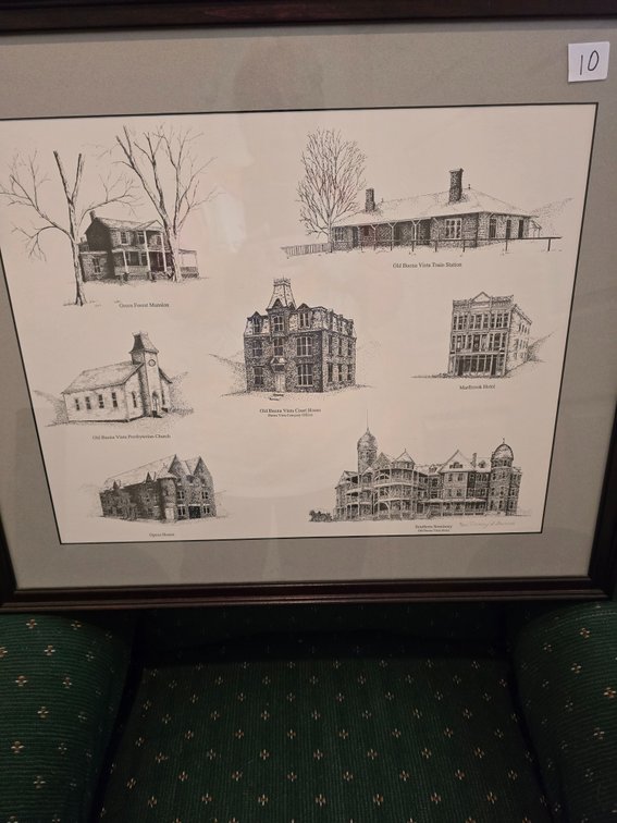 Buena Vista Va. Print by Dorothy Blackwell