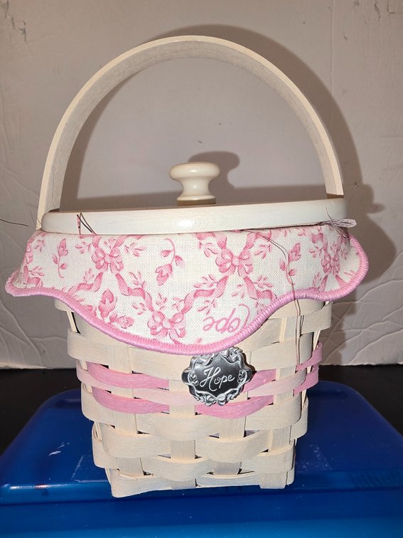 2001 Hope Longaberger Basket