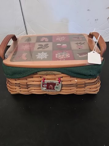 Image for 2002 LONGABERGER Merry Christmas basket