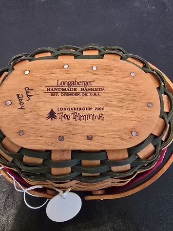 Image for Longaberger tree trimming GUMDROP 2004