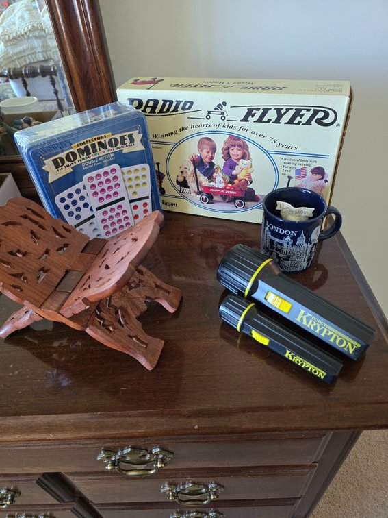 Radio Flyer, Dominoes, NIB, ECT