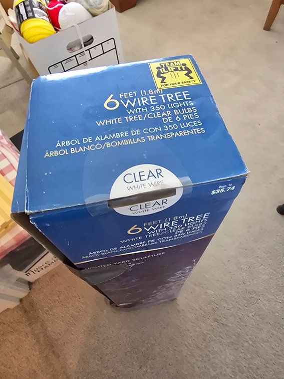 Wire Tree, 6 ft