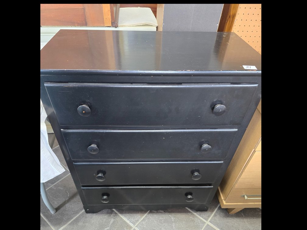 Nice painted dresser. 