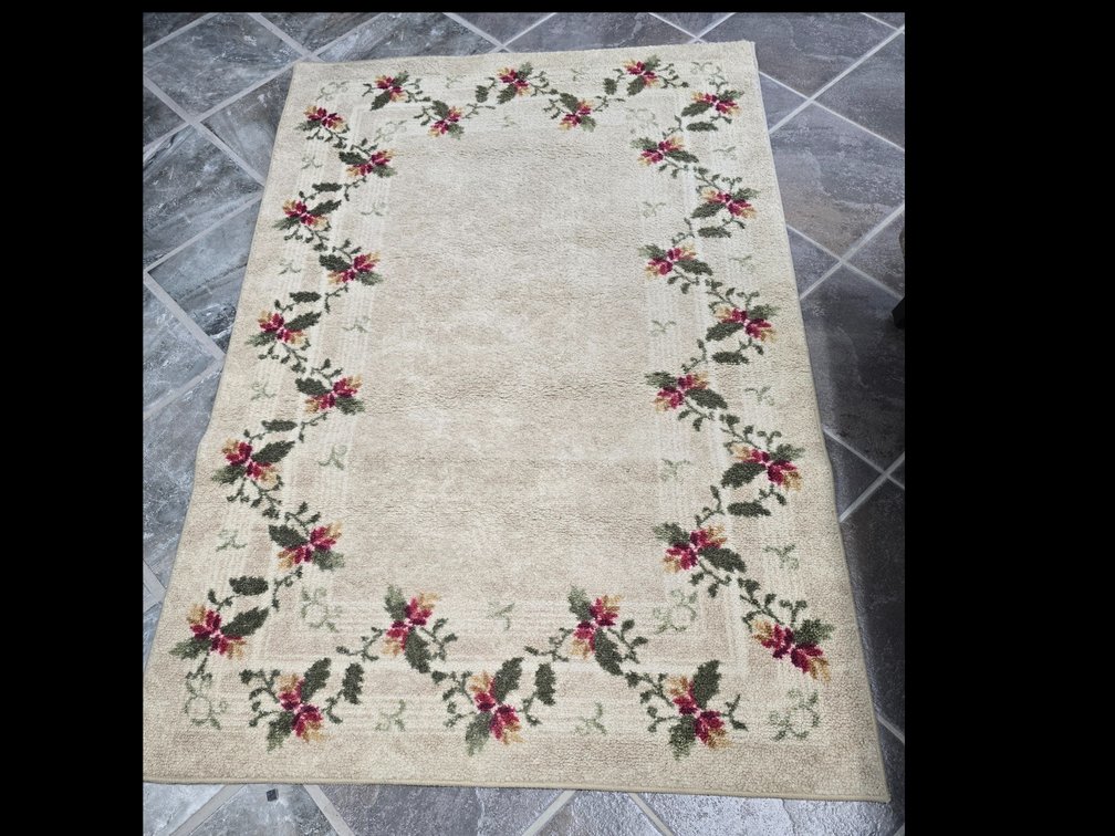 3x4 area rug, nice