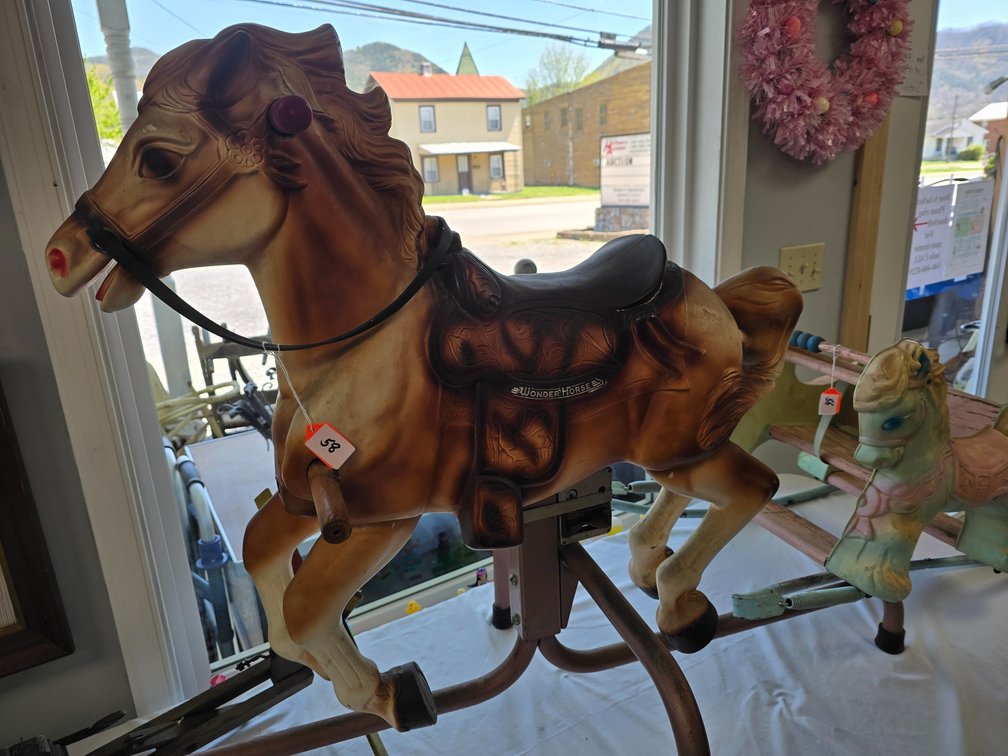 WONDER battery operated moving horse