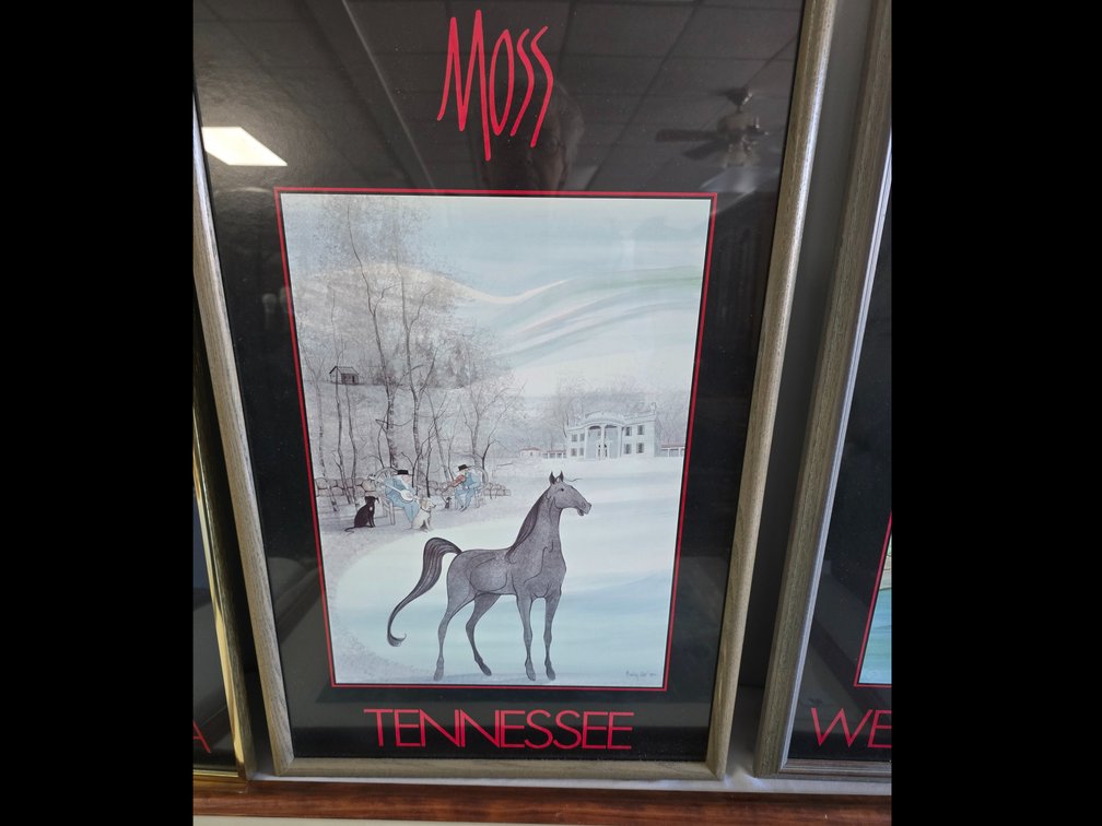 Moss print, 