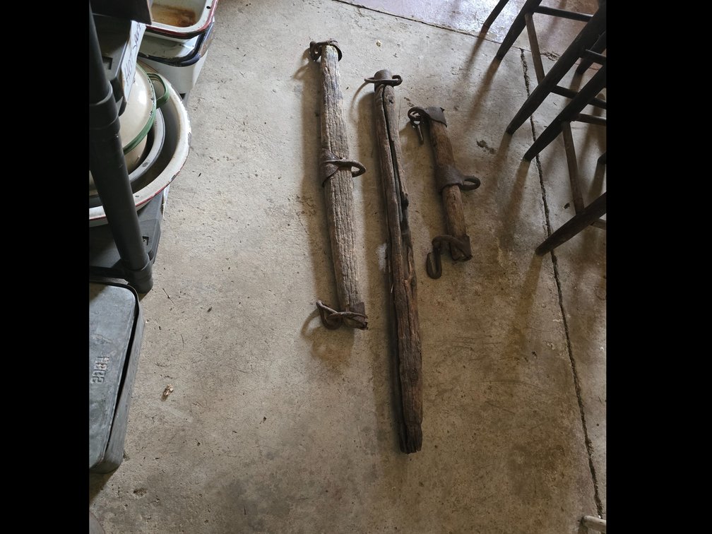 Three single trees, for vintage decor