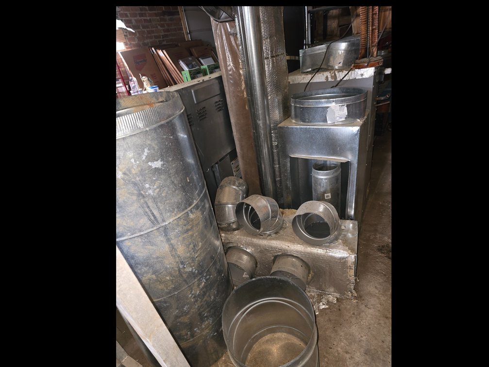 Heating and air conditioned system plus duct work