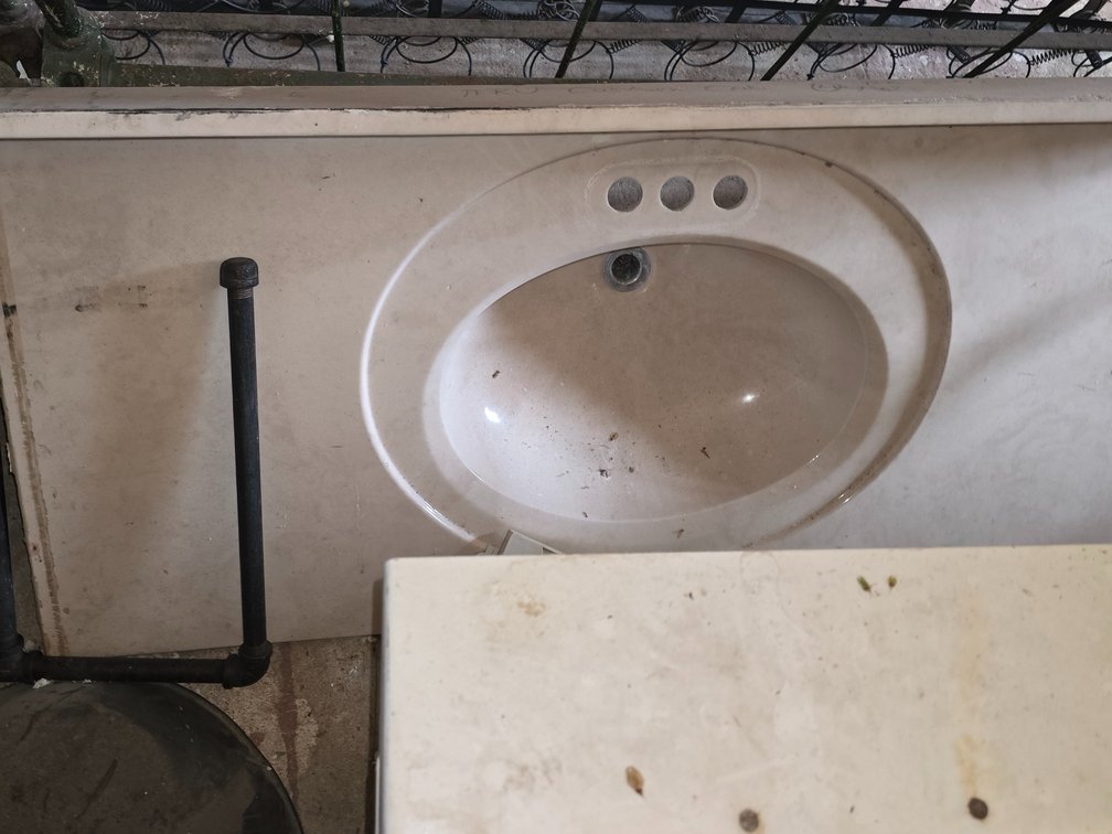 Large bathroom sink