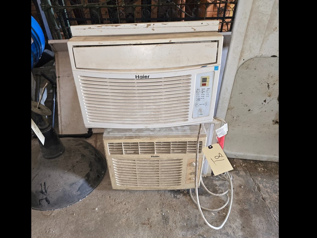 Pair window air conditioners