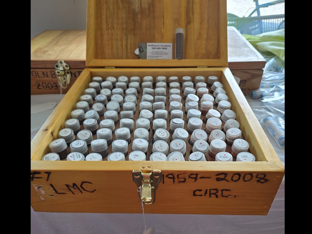 Lincoln Memorial Coins, pennies, 1959-2008