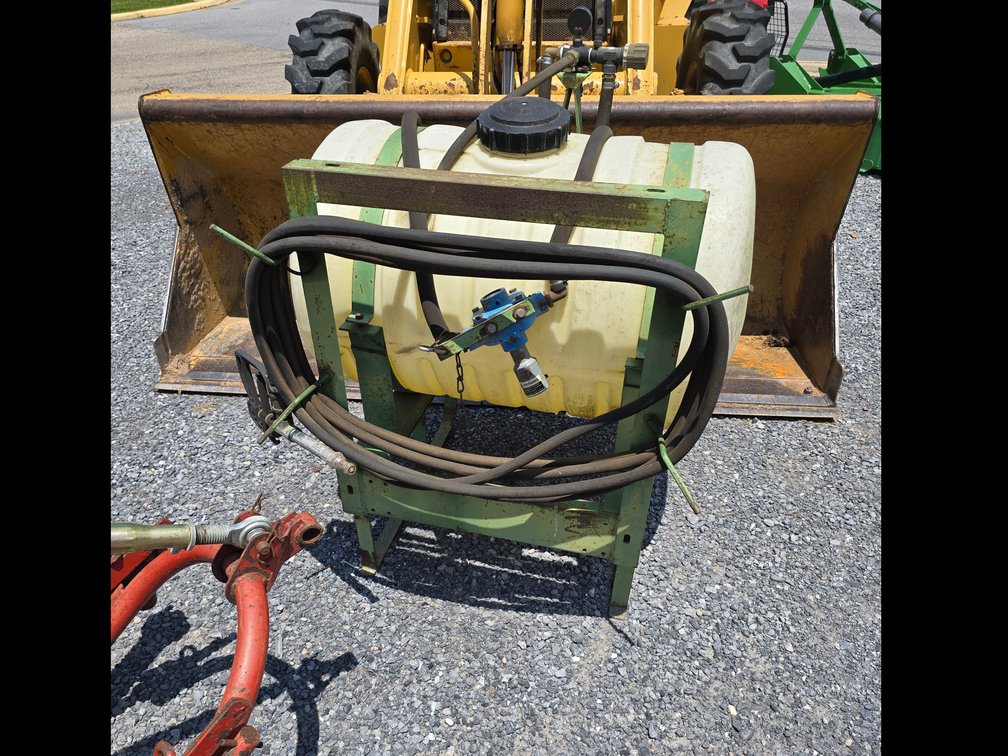 3 point hook up sprayer, 50 gal. 