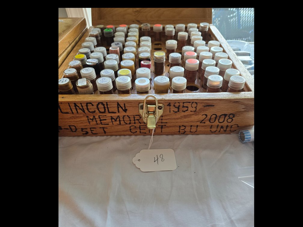 Lincoln memorial, P-D SET, 1959- 2008 pennies