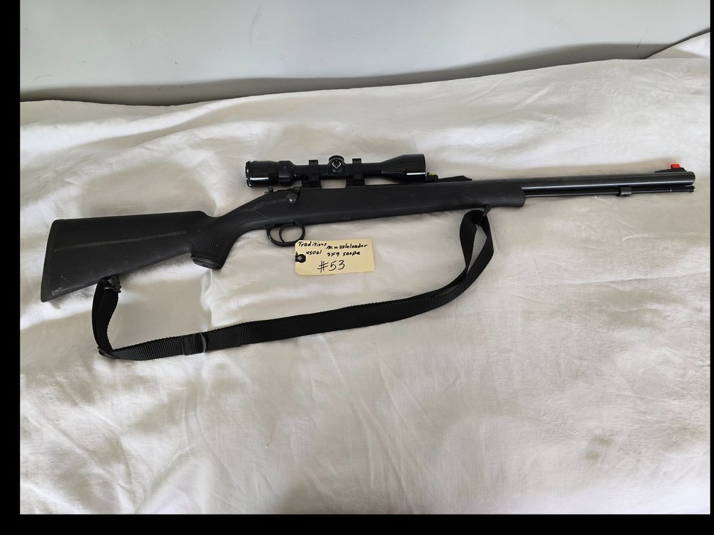 Traditions Muzzleloader 45 cal. 3x9 scope