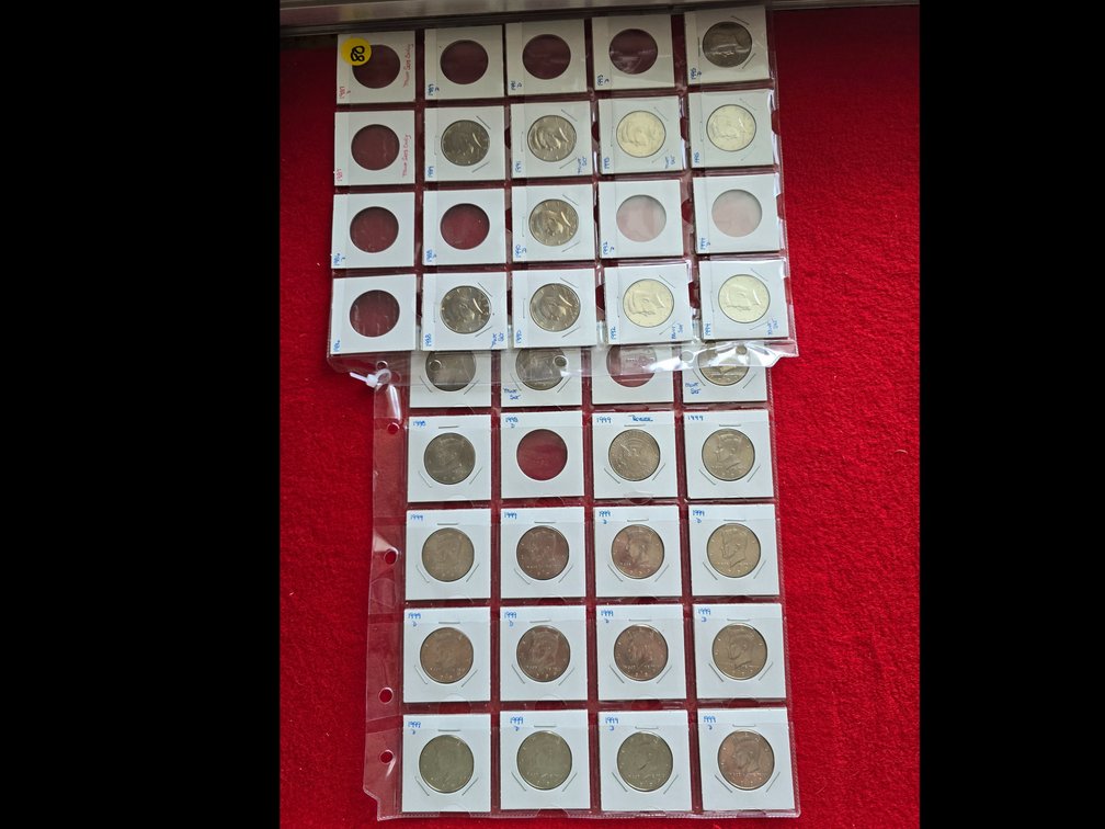 Kennedy half dollars, 