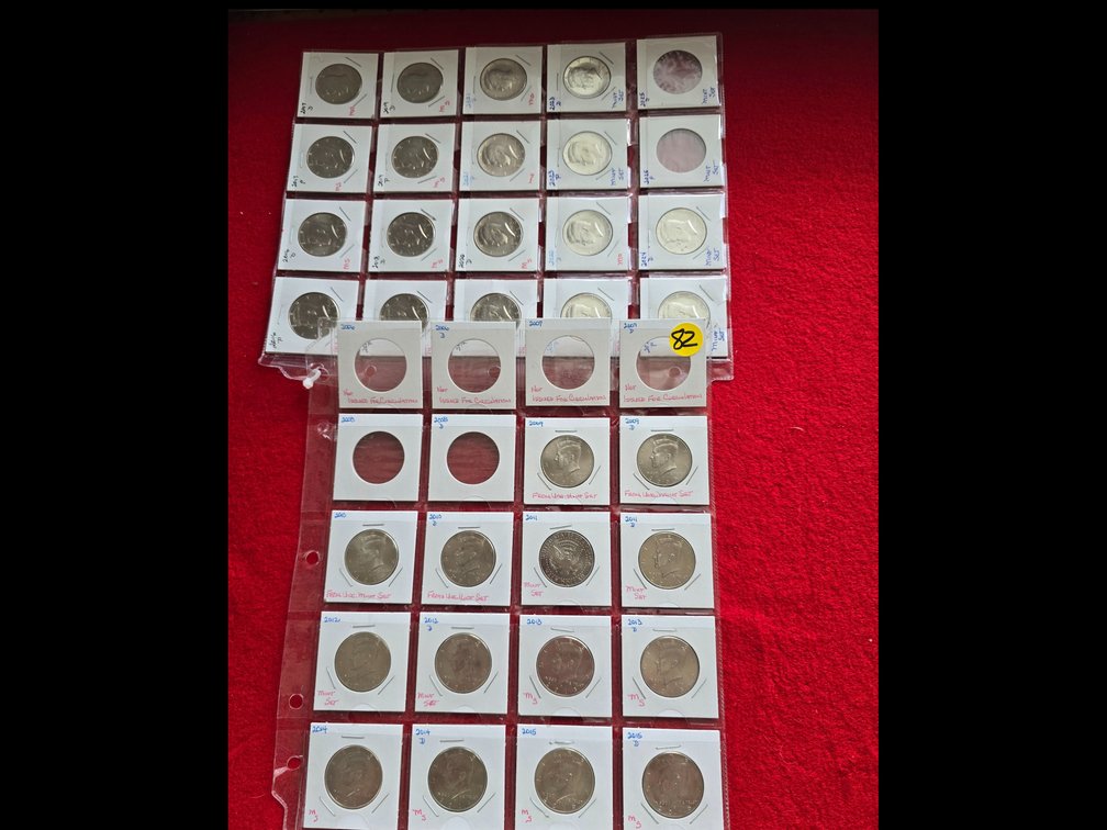 Kennedy half dollars,  2009- 2024