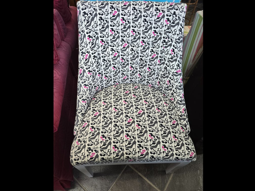 Upholstered BARBIE chair