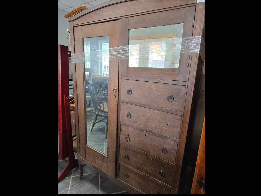 1950's wardrobe with mirrors 
