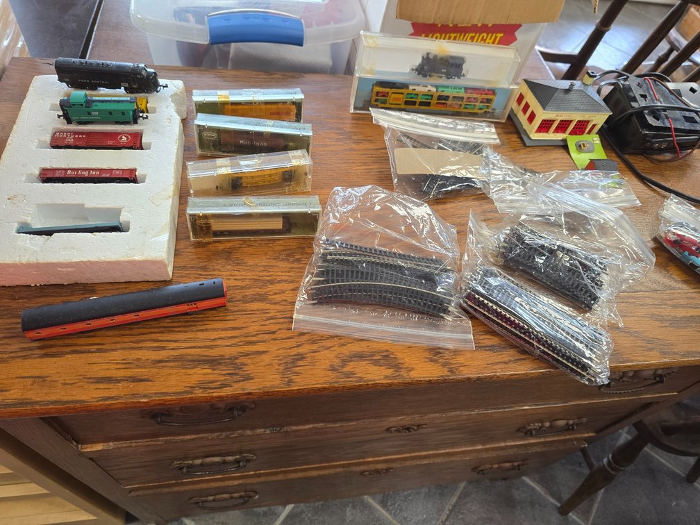 N GAUGE, Model train, with engine, 