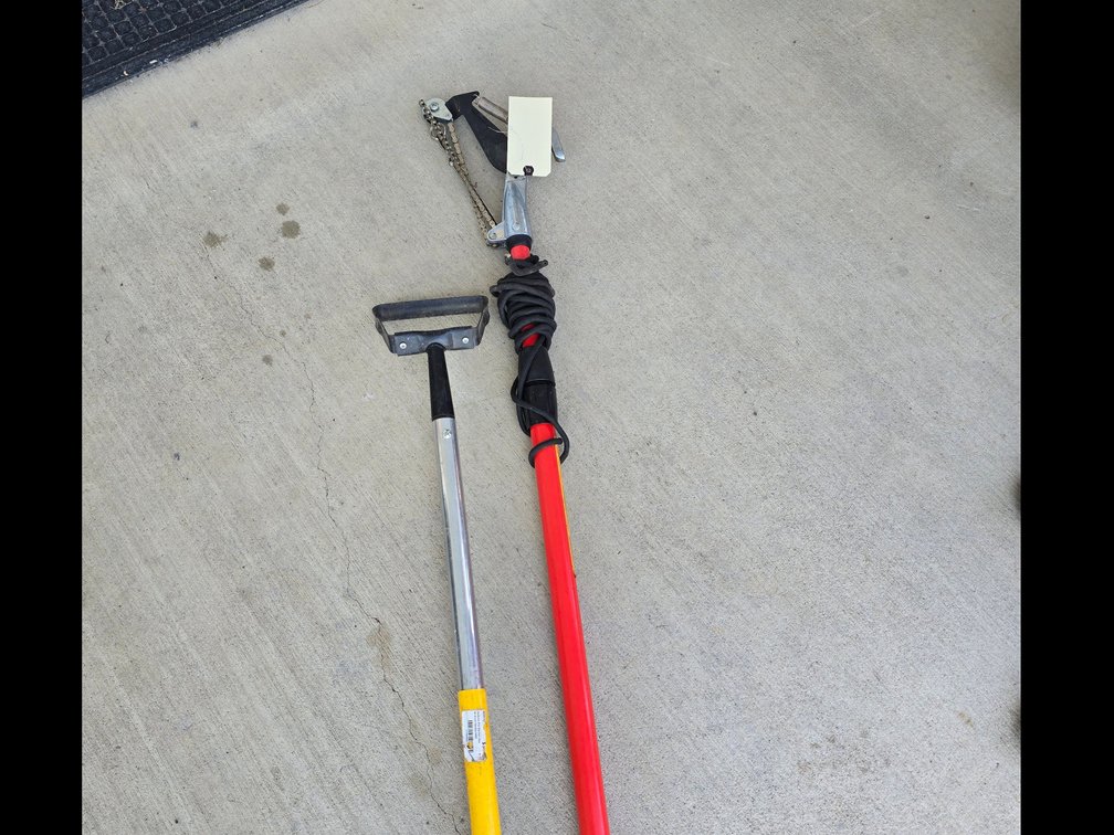 Garden Hoe and tree trimmer
