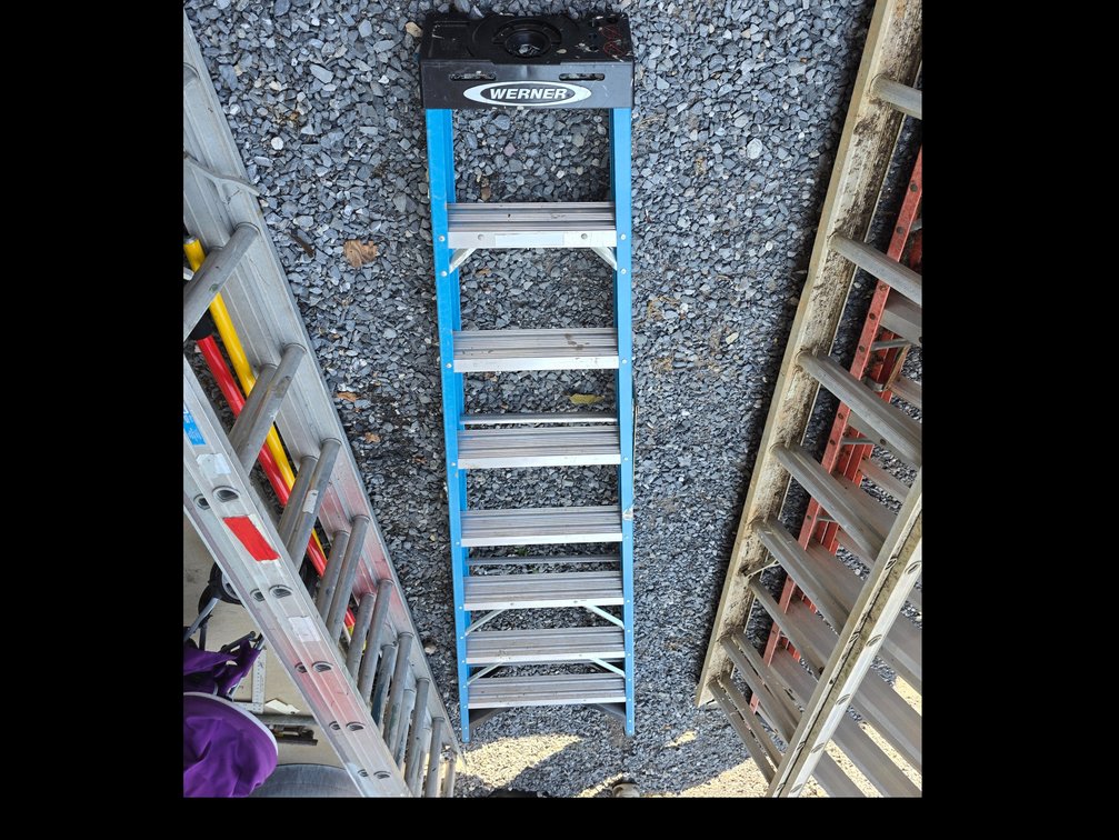 Werner 8 ft step ladder