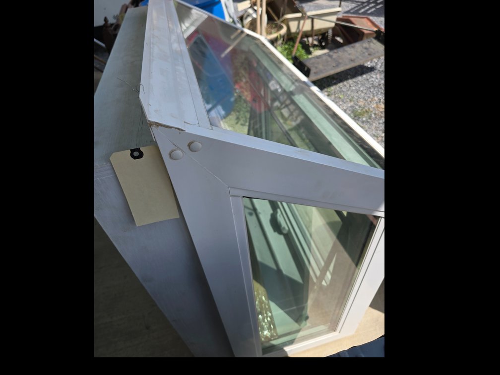 New, never installed, garden window
