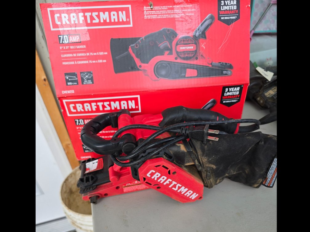Craftsman belt sander