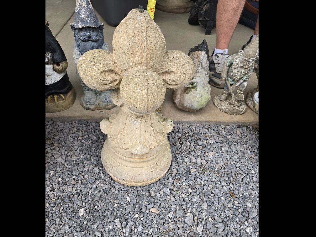 Concrete statue
