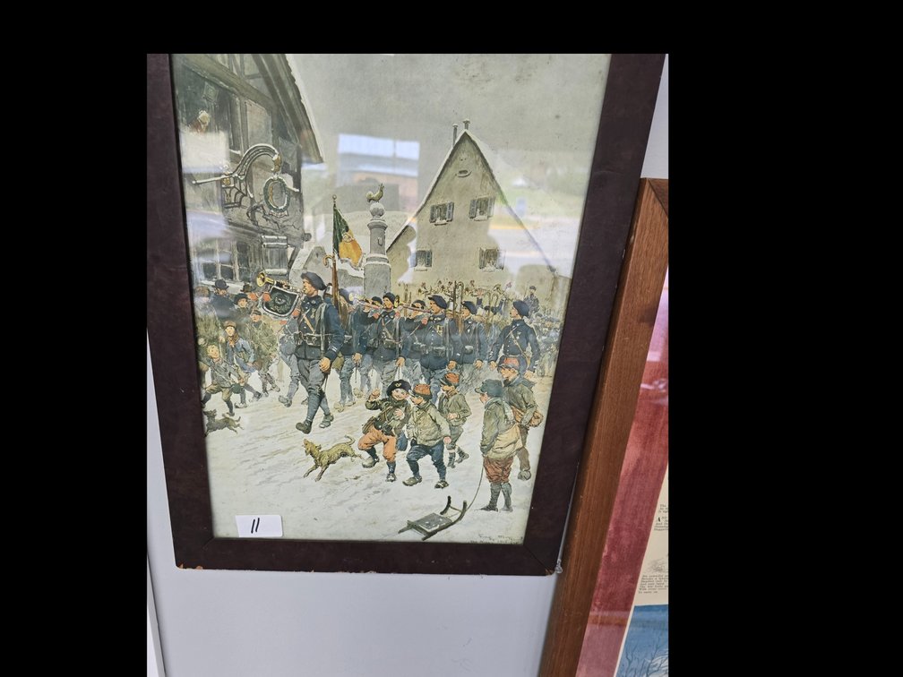 English March print
