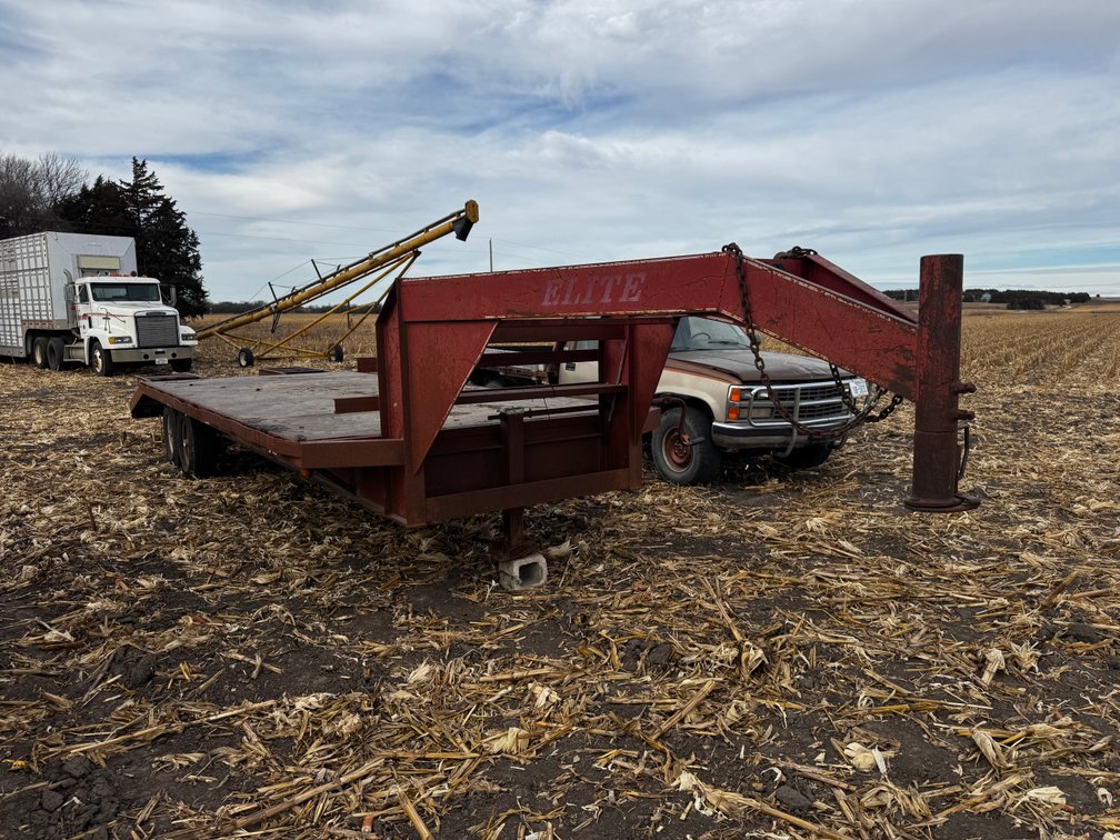 1998 Elite Flatbed Trailer