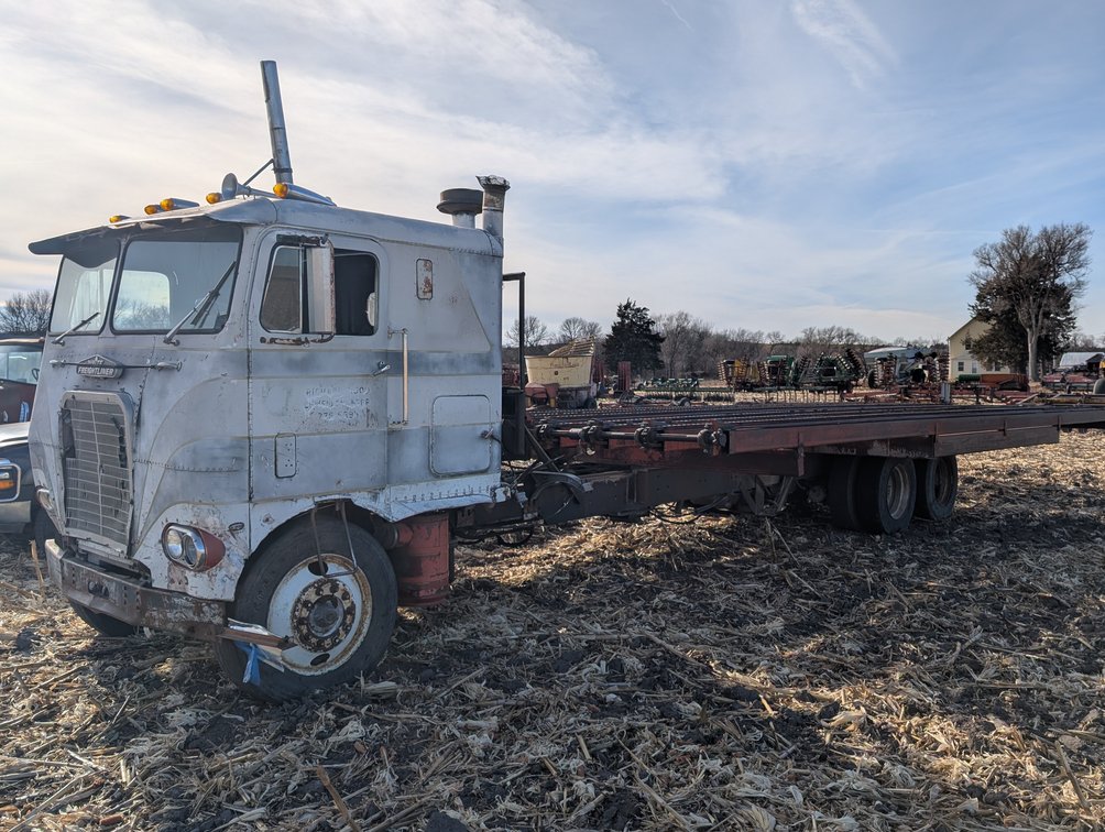 White Freightliner