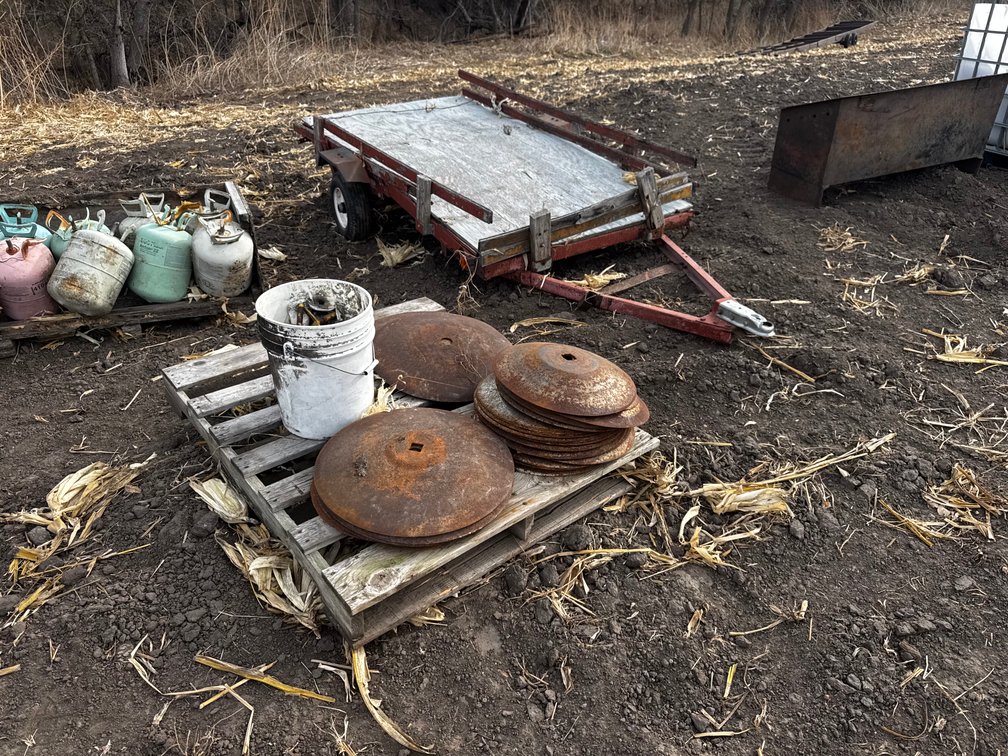 Disc & Small Garden Trailer