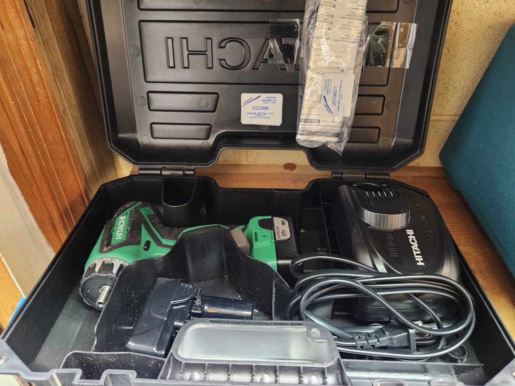 Hitachi orthopedic drill in case