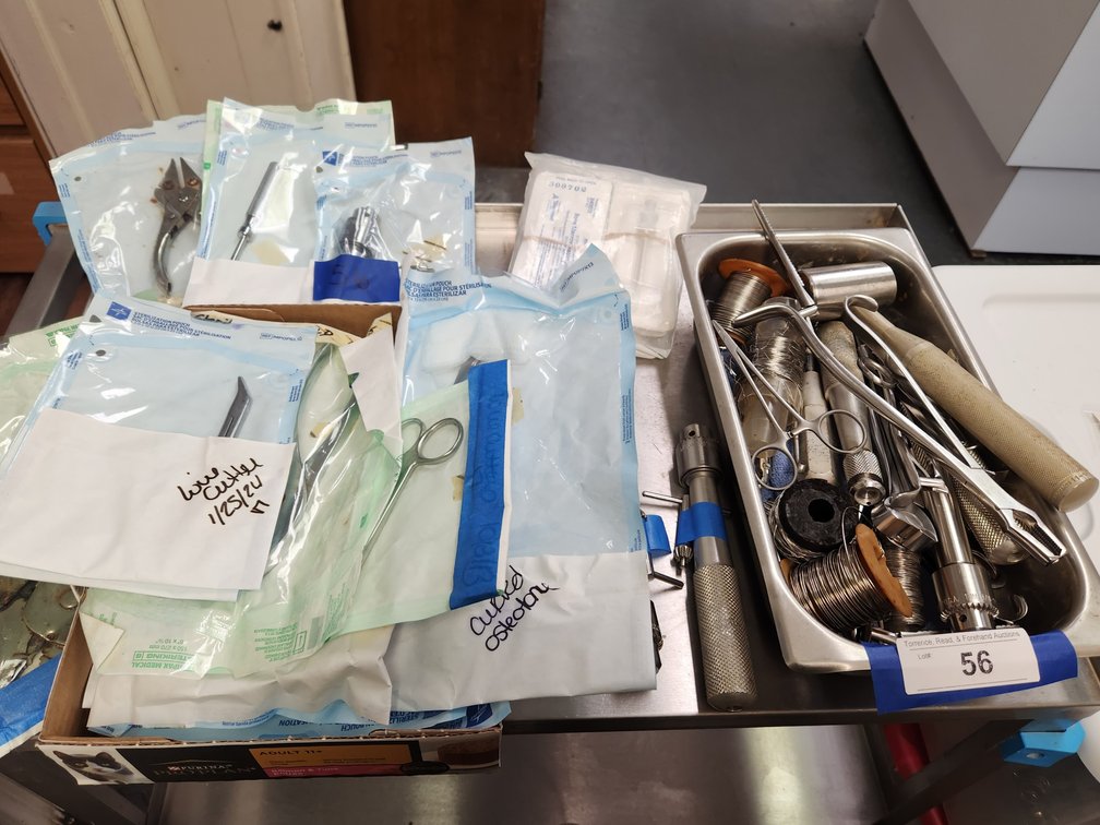 Orthopedic surgical supplies and instruments 