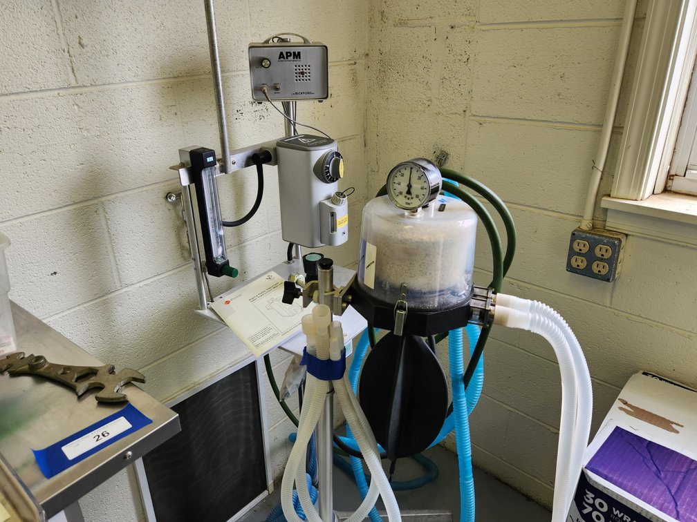 Penlon vaporizer w/AM BICKFORD anesthesia machine