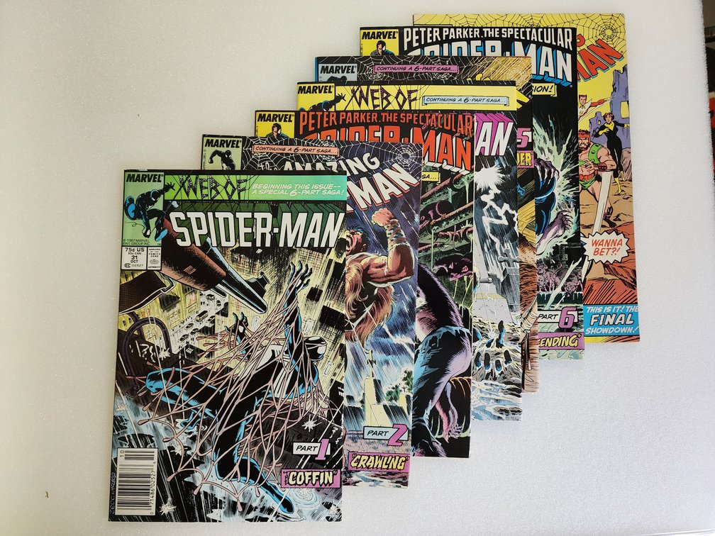 Spider Man "Kraven's Last Hunt" saga