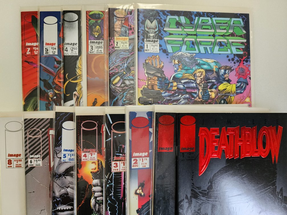 Image Comics Lot - Deathblow & Cyber Force