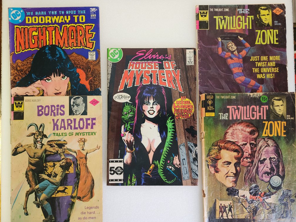 Mystery Comics incl Elvira #1