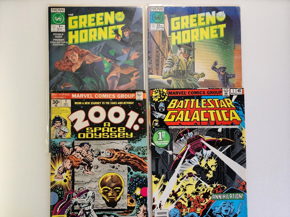 Green Hornet, Battlestar Galactica, 2001: A Space Odyssey