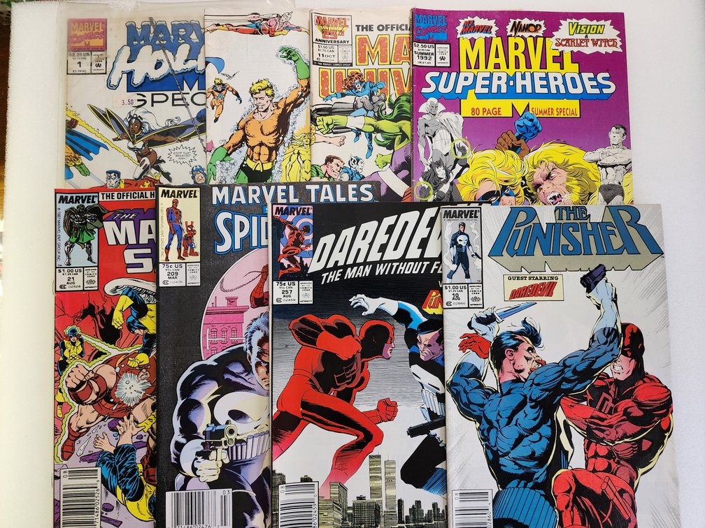 Punisher, Daredevil, Spider-Man, & Others