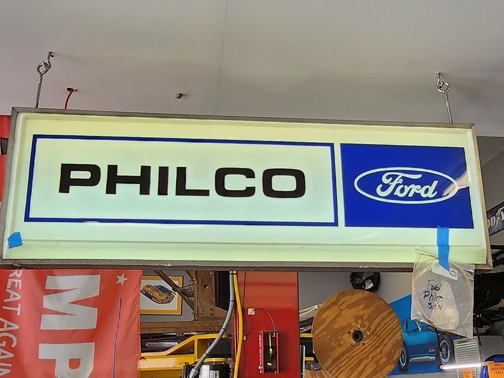 Philco Lighted Sign