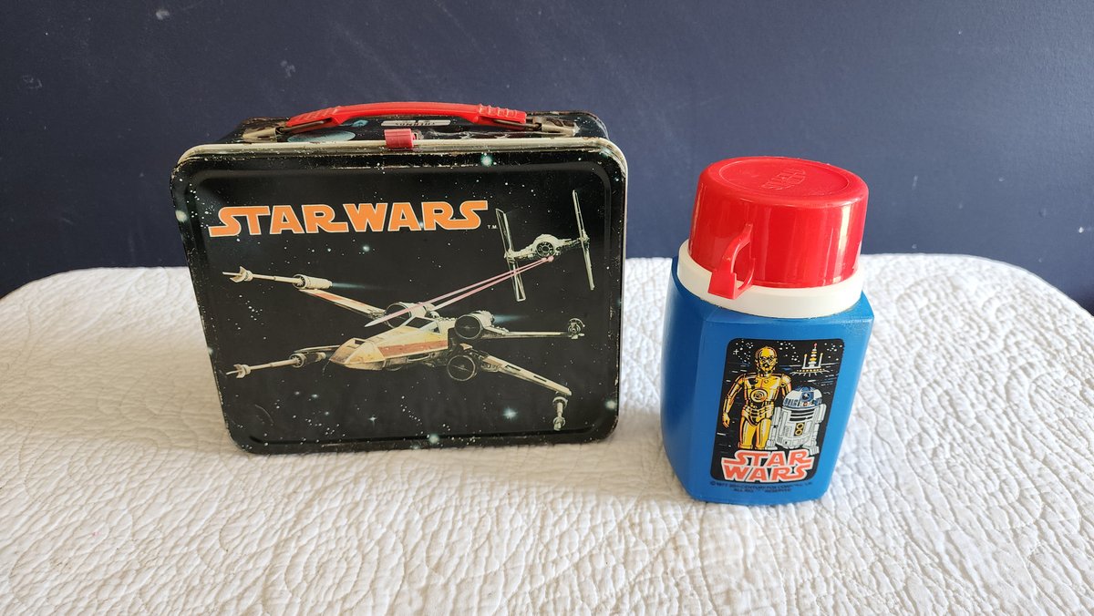 Vintage Lunch box- Star Wars w/thermos