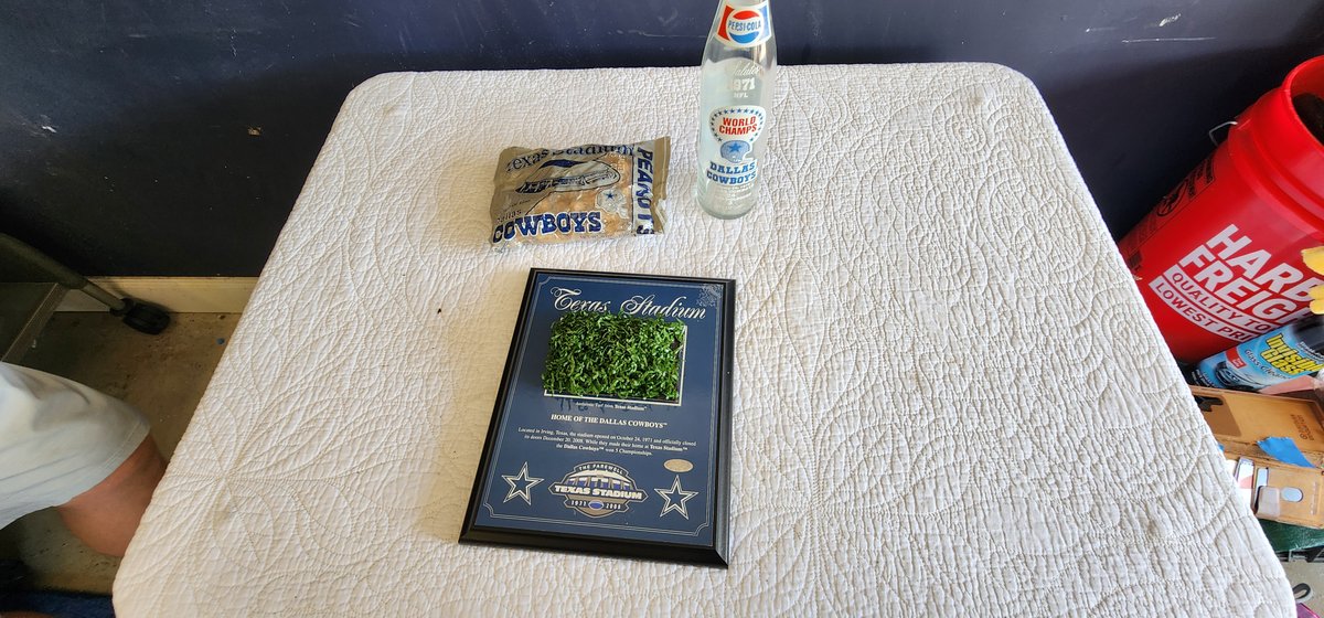 Texas Stadium- turf plaque
