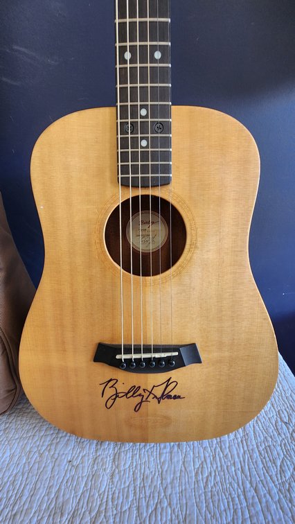 Signed Guitar- Billy Gilman