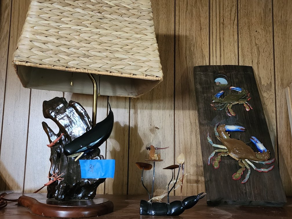 Sculptural sea pieces