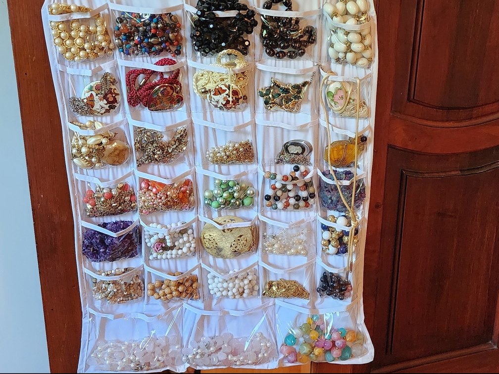 60+ pieces of costume jewelry 