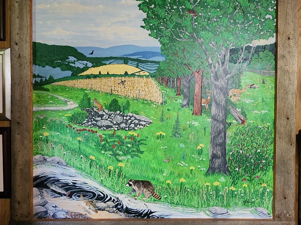 Painting by W.L. Johnson