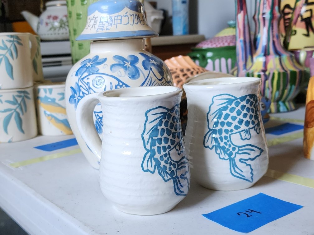 Japanese inspired ceramics by W.L. Johnson