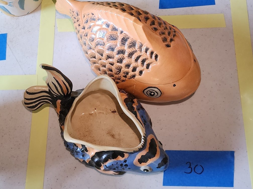 Fish ceramics 